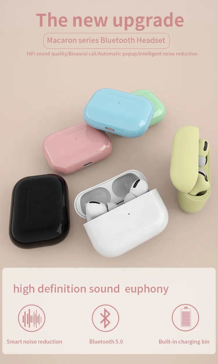 Air Pro 3 Super Pop-Up Smart Sensor GPS позиционирование именные наушники tws i9000 pro Air3