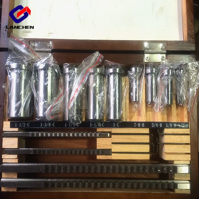 
18pcs CNC Keyway Broaches Set 1/2-1-1/2 Broach Bushing Shim Set Inch Sized High Speed Steel Cutting Tool 