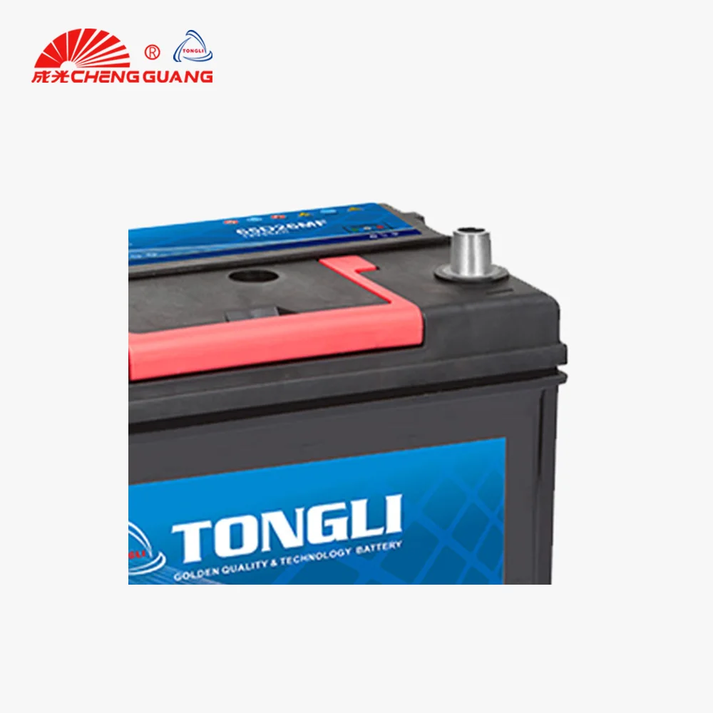 
Tongli brand 12v 60AH car battery wholesale Japanese standard maintenance free 12v N60 automotive battery 