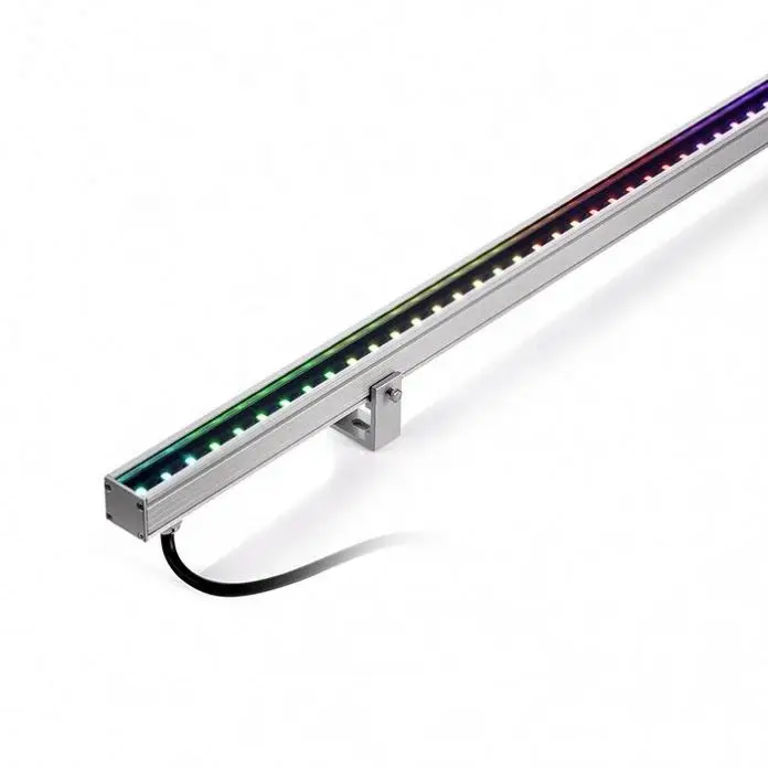 Адресуемая IP68 rgb Светодиодная лента светодиодная полоса dmx твердый свет для строительного