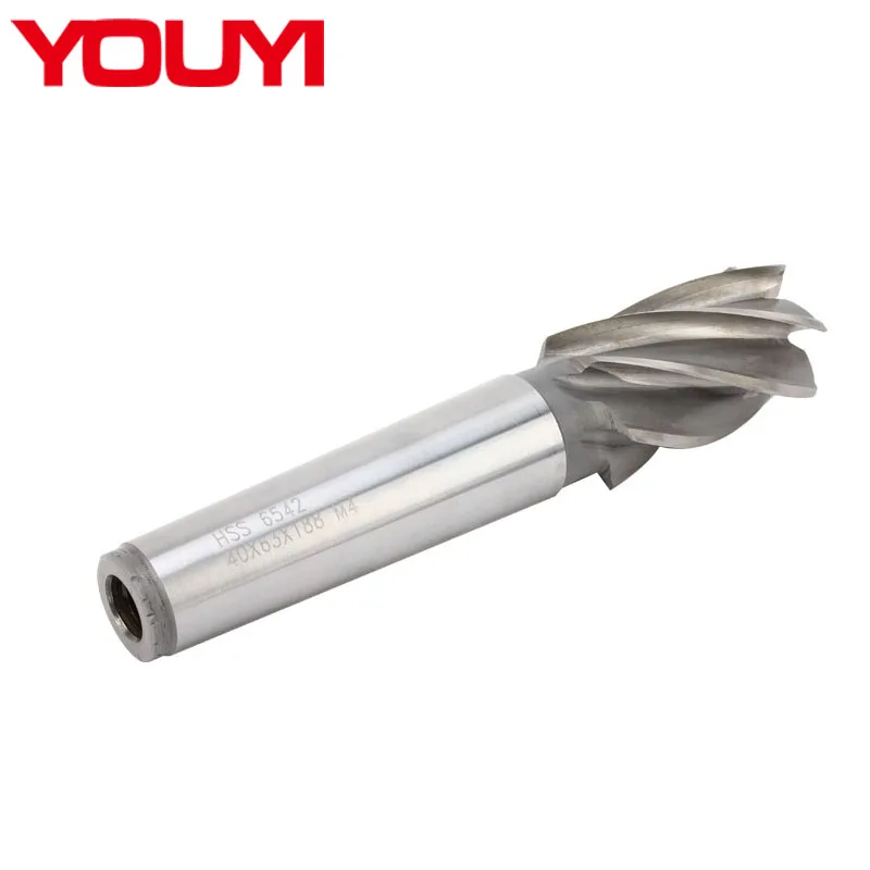 DIN845 HSS M2 6flute milling tool for steels high precision end mills supplier