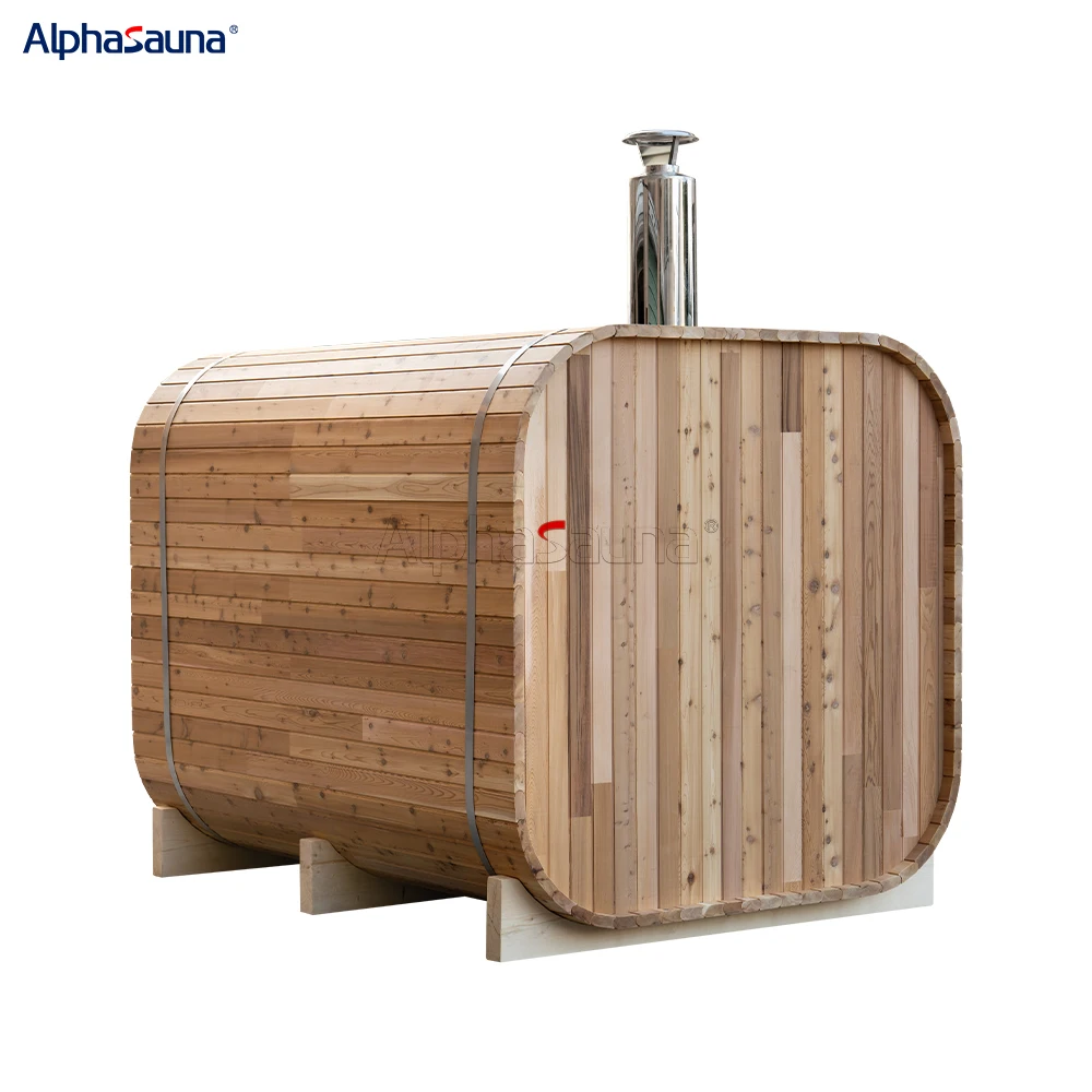 Sauna Outdoor With Anteroom And Wood Furnace The Heater Optional