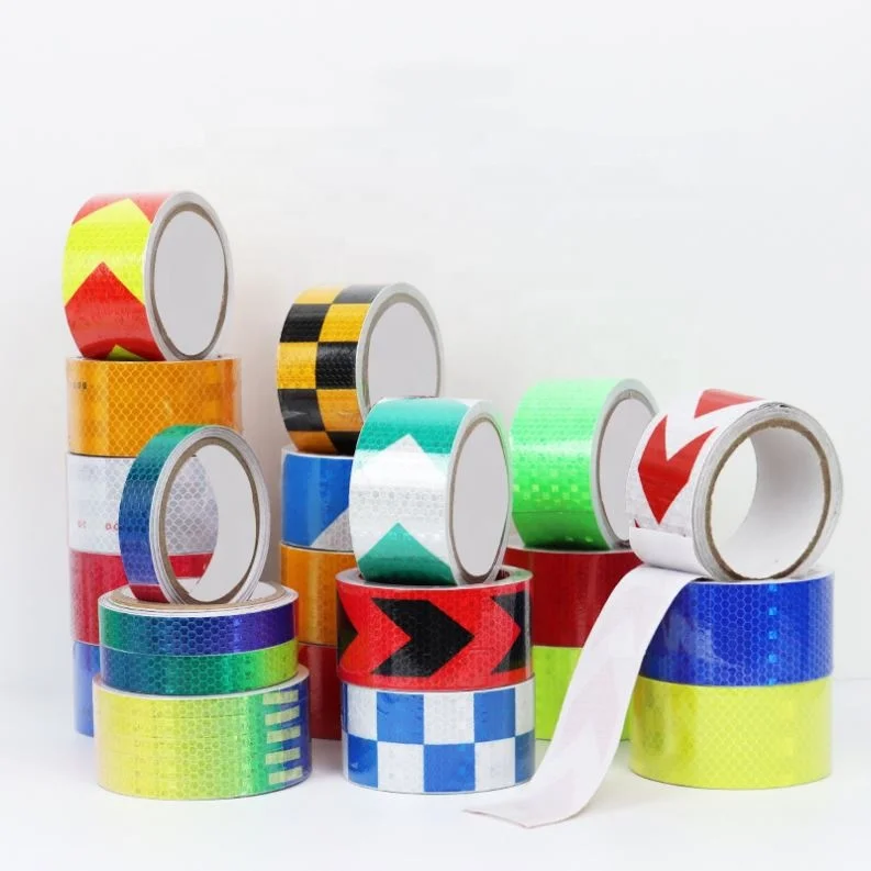 New Design Reflective Fabric Tapes Pvc Reflective Tape Silver Reflective Tape