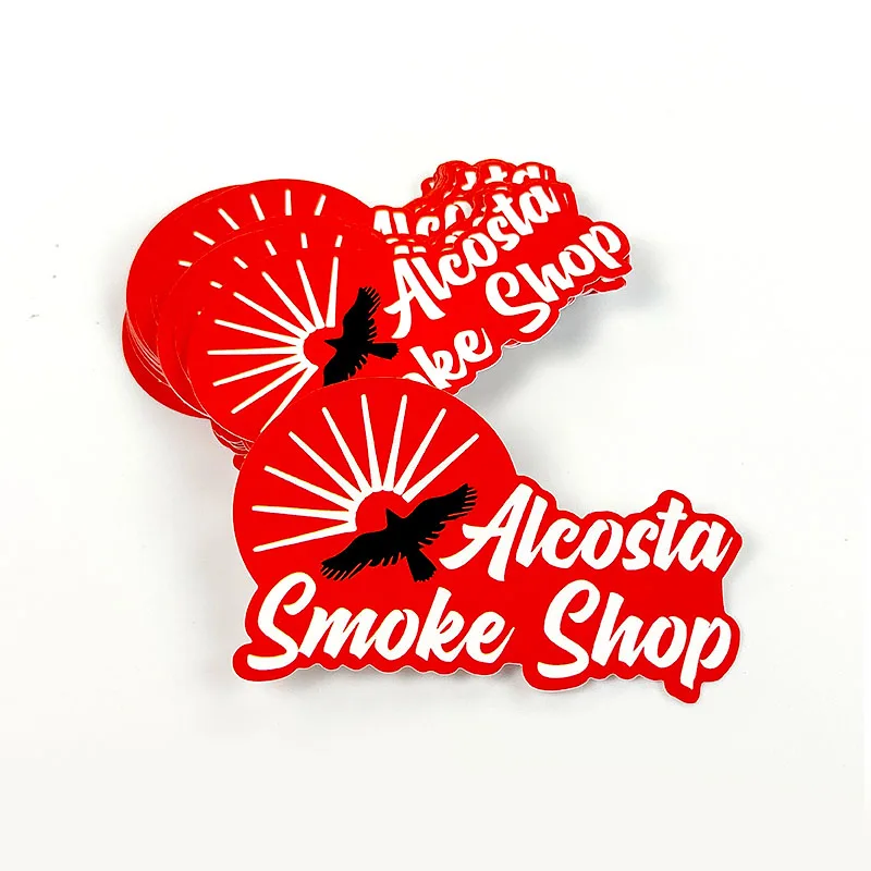 OEM Custom UV Proof Waterproof PVC Vinyl Brand Printing Sticker Sheets Die Cut Adhesive Logo Custom Sticker