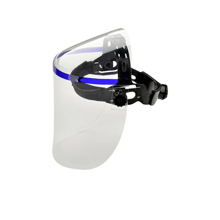 Wholesale Pmma Material Head-mounted Eye Protection Face Screen for Construction