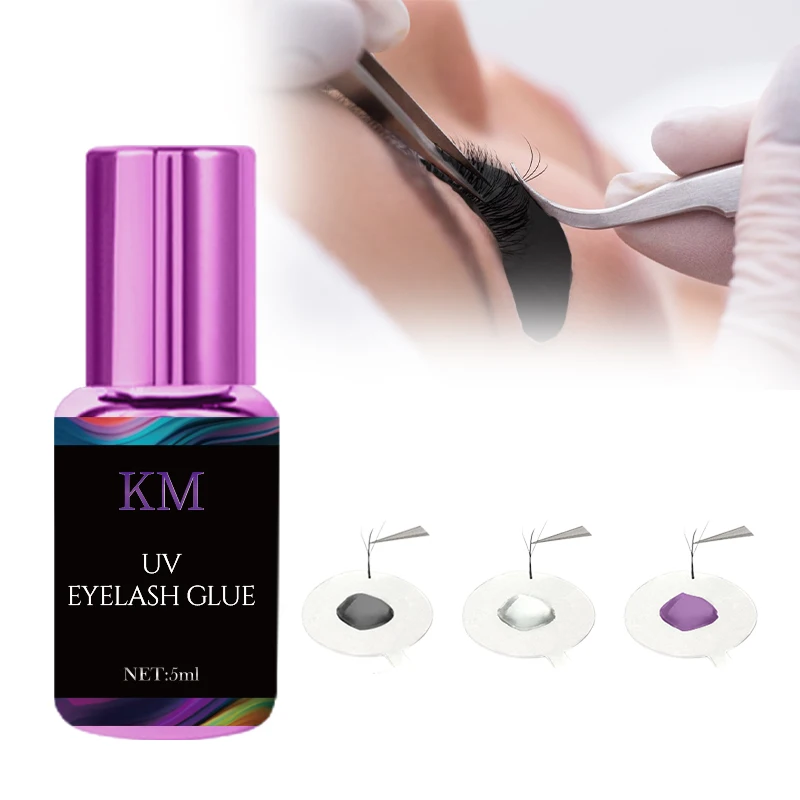 Wholesale glue factory UV LED lash glue UV gel for LED eyelash extension