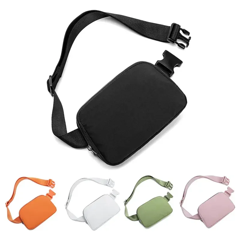 Custom Wholesale Waterproof Nylon Crossbody Running Belt Bag Sport Bum Funny Pack Waist Bag