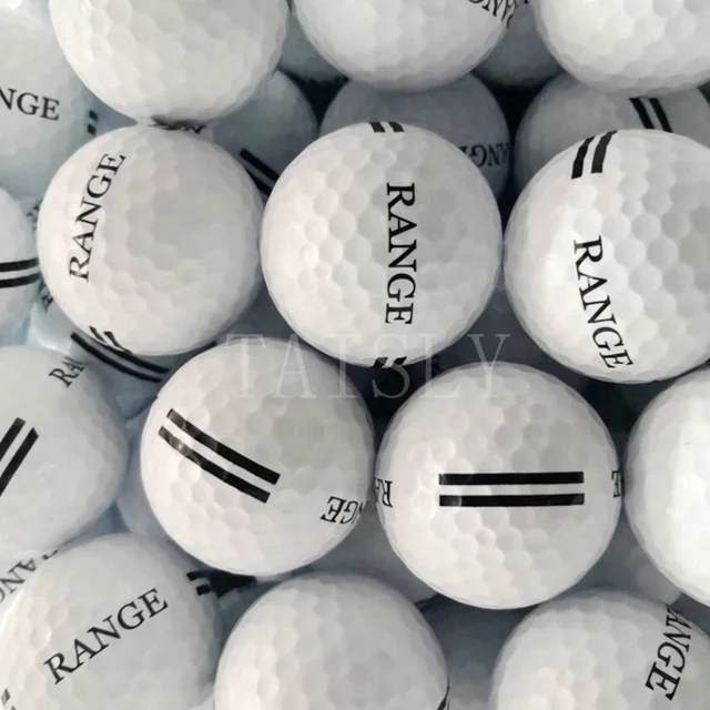 cheap golf ball practice ball yellow driving range ball