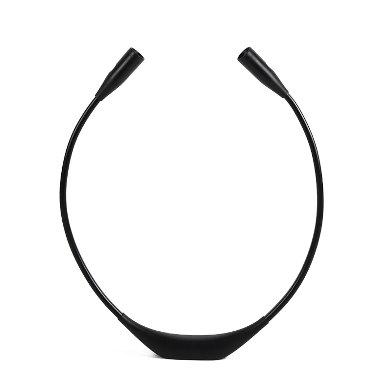 Portable Handsfree Led Neck Light USB Rechargeable Reading Book Light with 3 LED