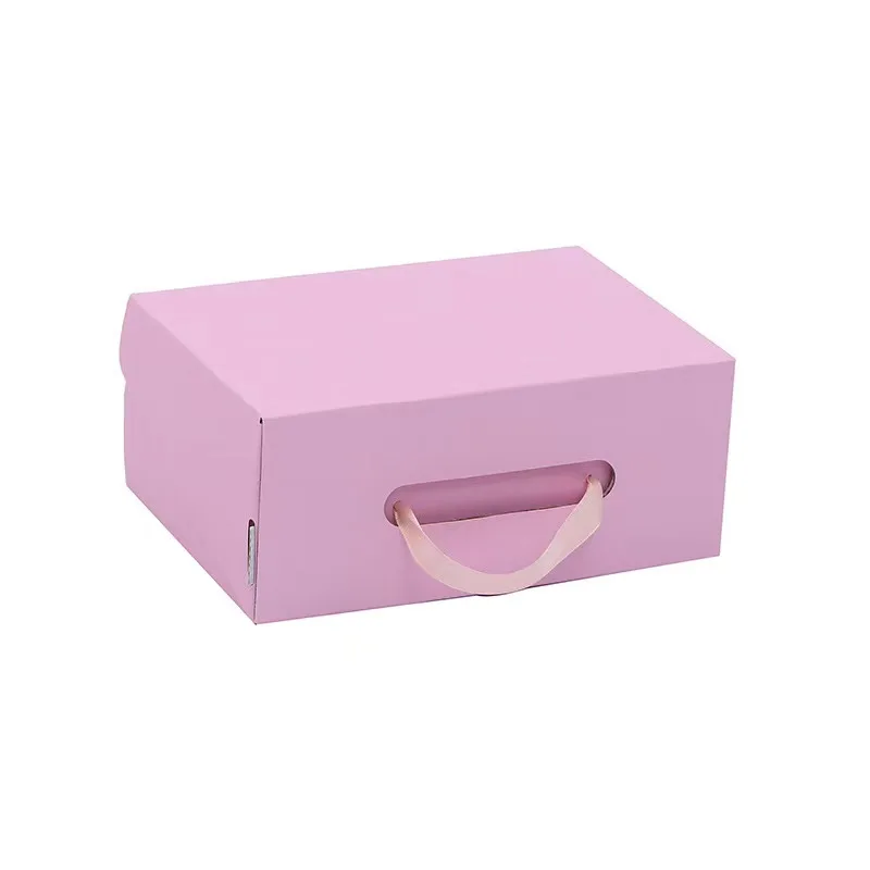 Wholesale Fold Corrugated Kraft Paper Box For Clothing And Shoe