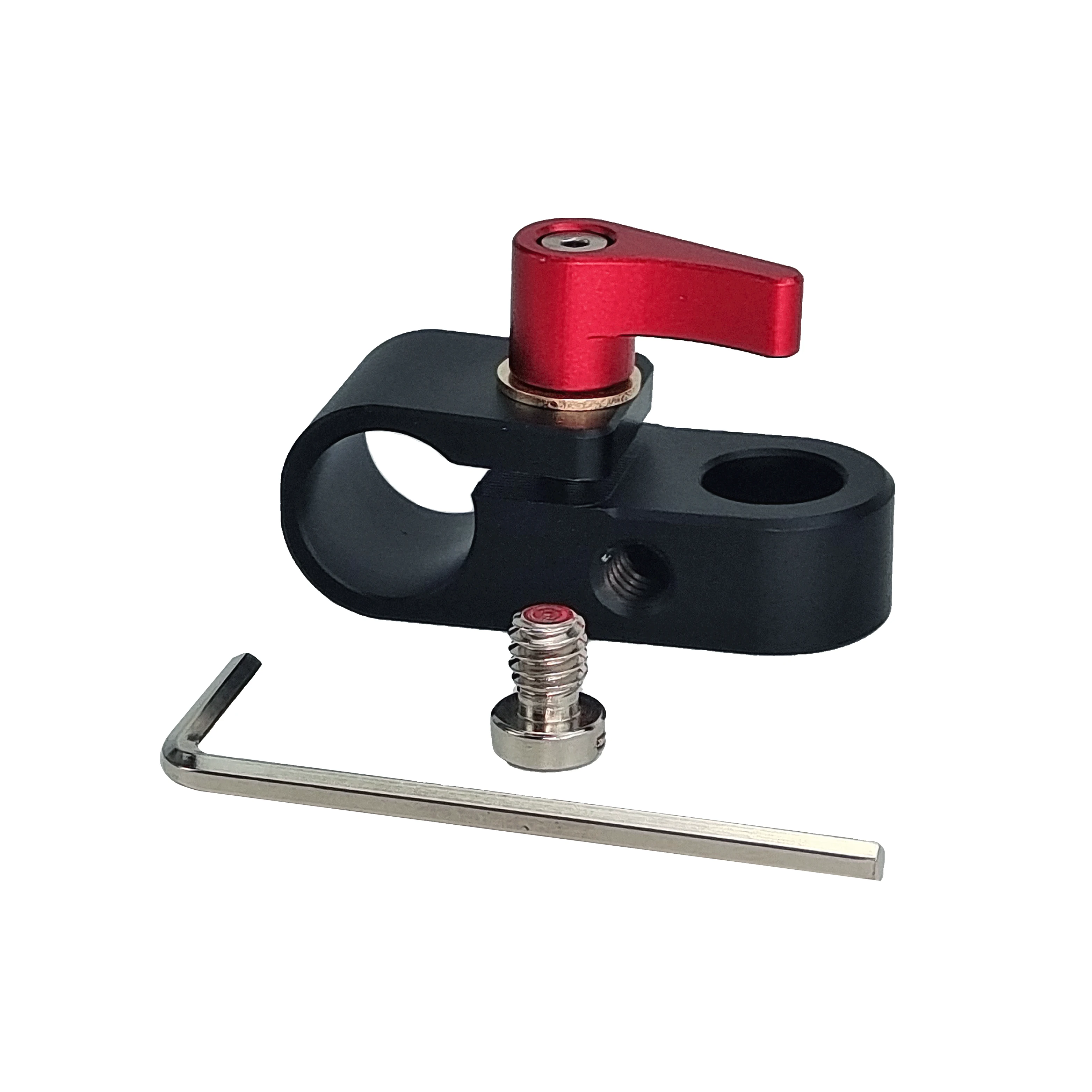 1/4 Thread Mount Rail Block Rod Clamp Rig 15mm Rod DSLR Rig Support Rail System Follow Magic Arm Monitor Rig