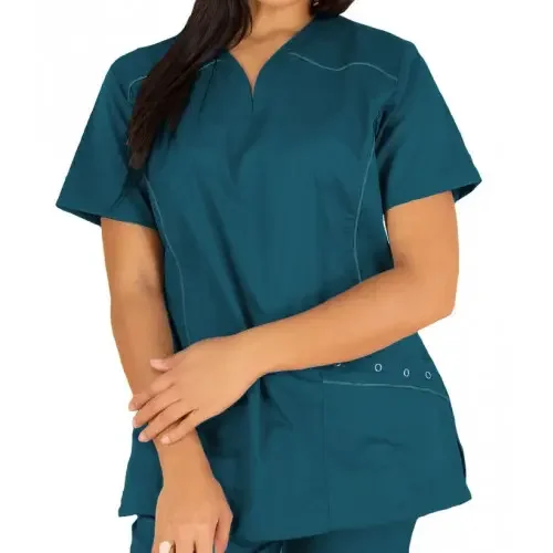 New Style Stylish Dental Medical Uniform Women Scrub Set Womens Surgery Medical Scrub Wholesale Scrubs Uniforms Sets Nurse