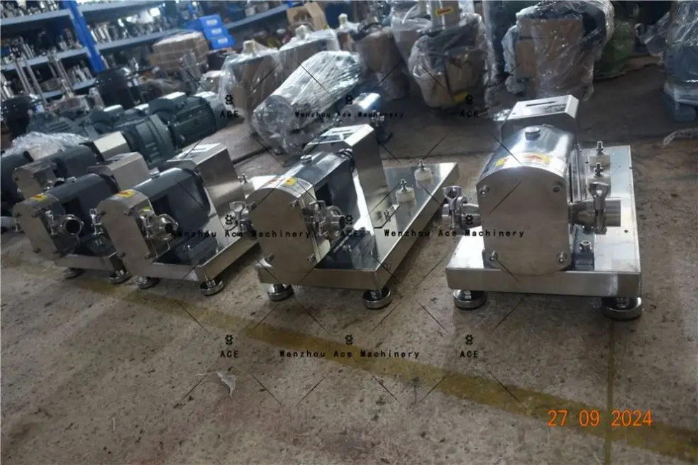 Sanitary Inline Emulsify Mixer Pump High Shear Homogenizer Pump