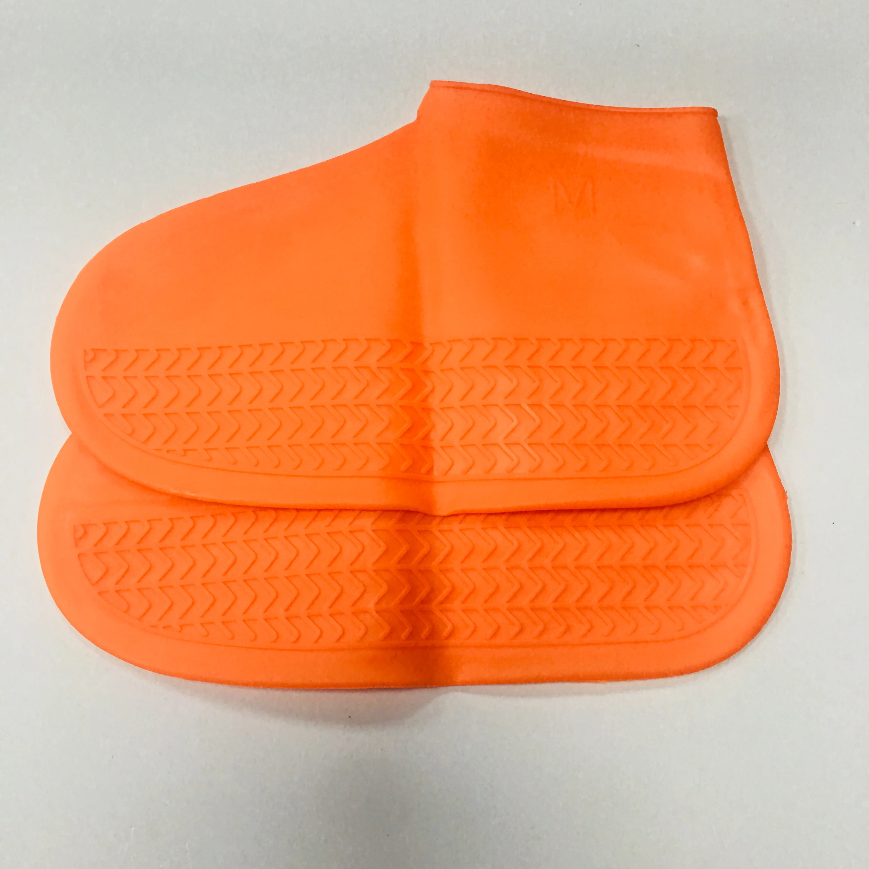 Silicon Protective Rain Shoes Cover Anti-slip Reusable Rubber Waterproof silicone shoe cover