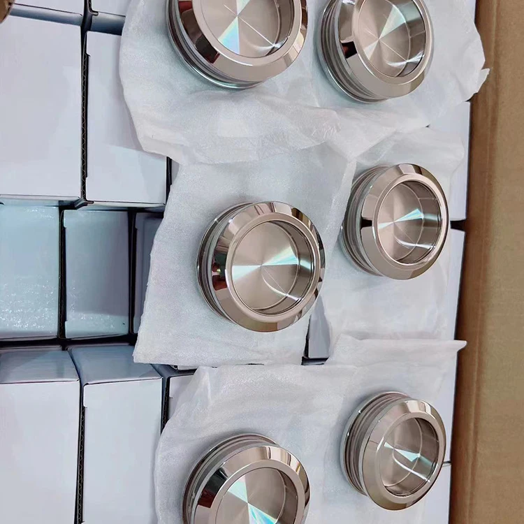 Anodized Aluminum Round Standoff Stainless Steel Wall Mounted Sign Stand Off Spacer,Mirror Glass Screw Standoffs