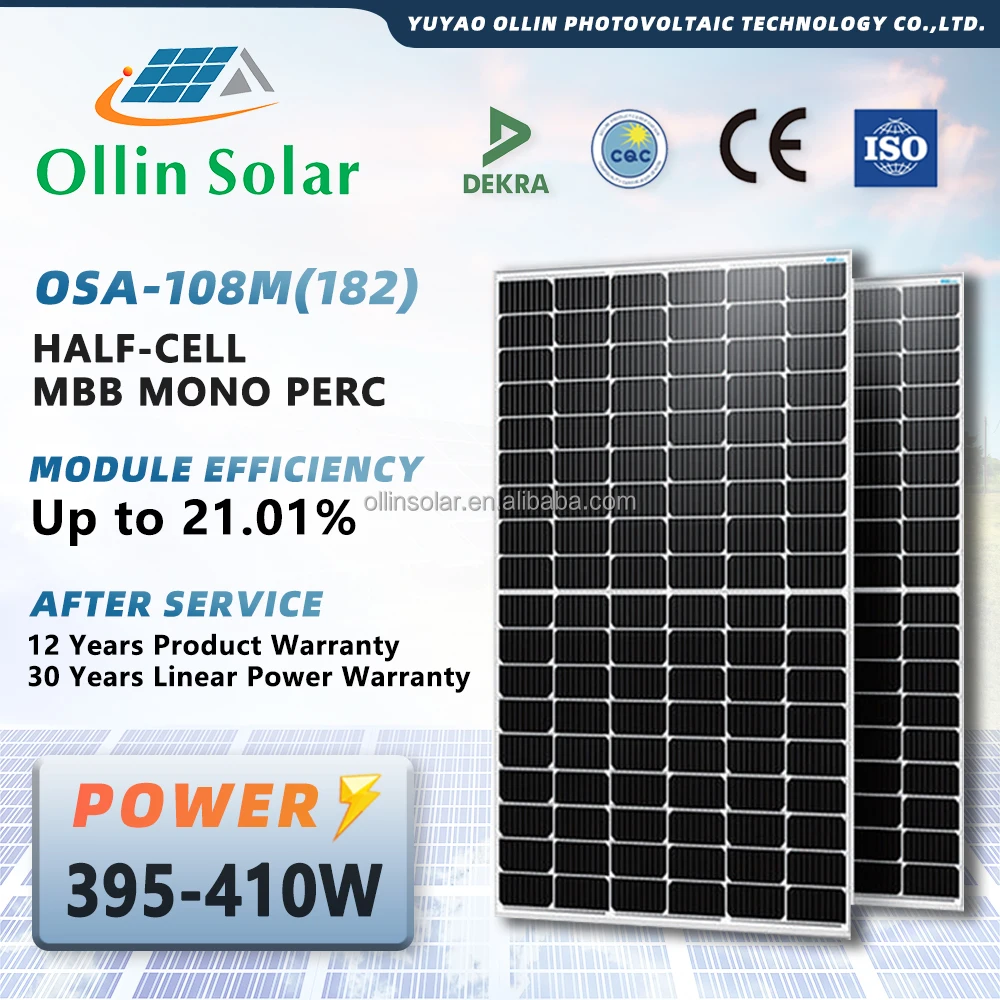 Customized  Mono 360W  solar panel 380W solar panel All black solar panel solar module