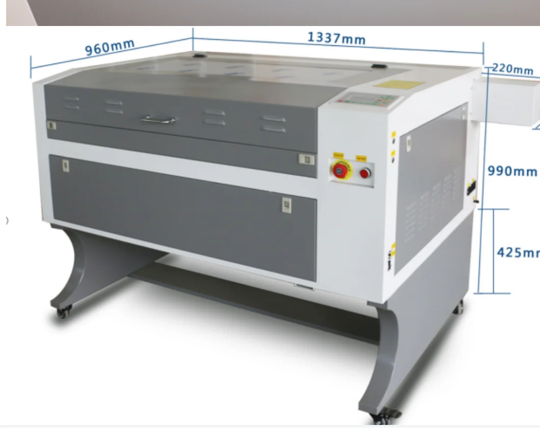 100W laser cutting engraving machine 6090 co2 laser engraver cutter with autofocus system for leather crystal