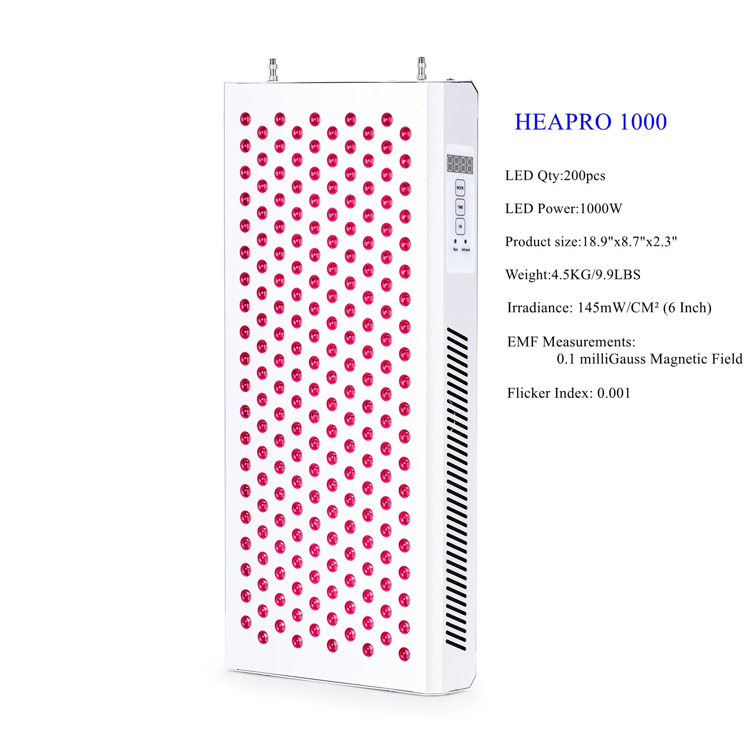 YOROSO Intelligent Control 1000W 660nm 850nm Near Infrared Led Red Light Therapy