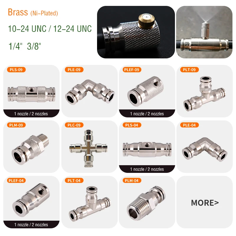 China Compression Quick Connect Brass Water Plastic Tubes Fitting