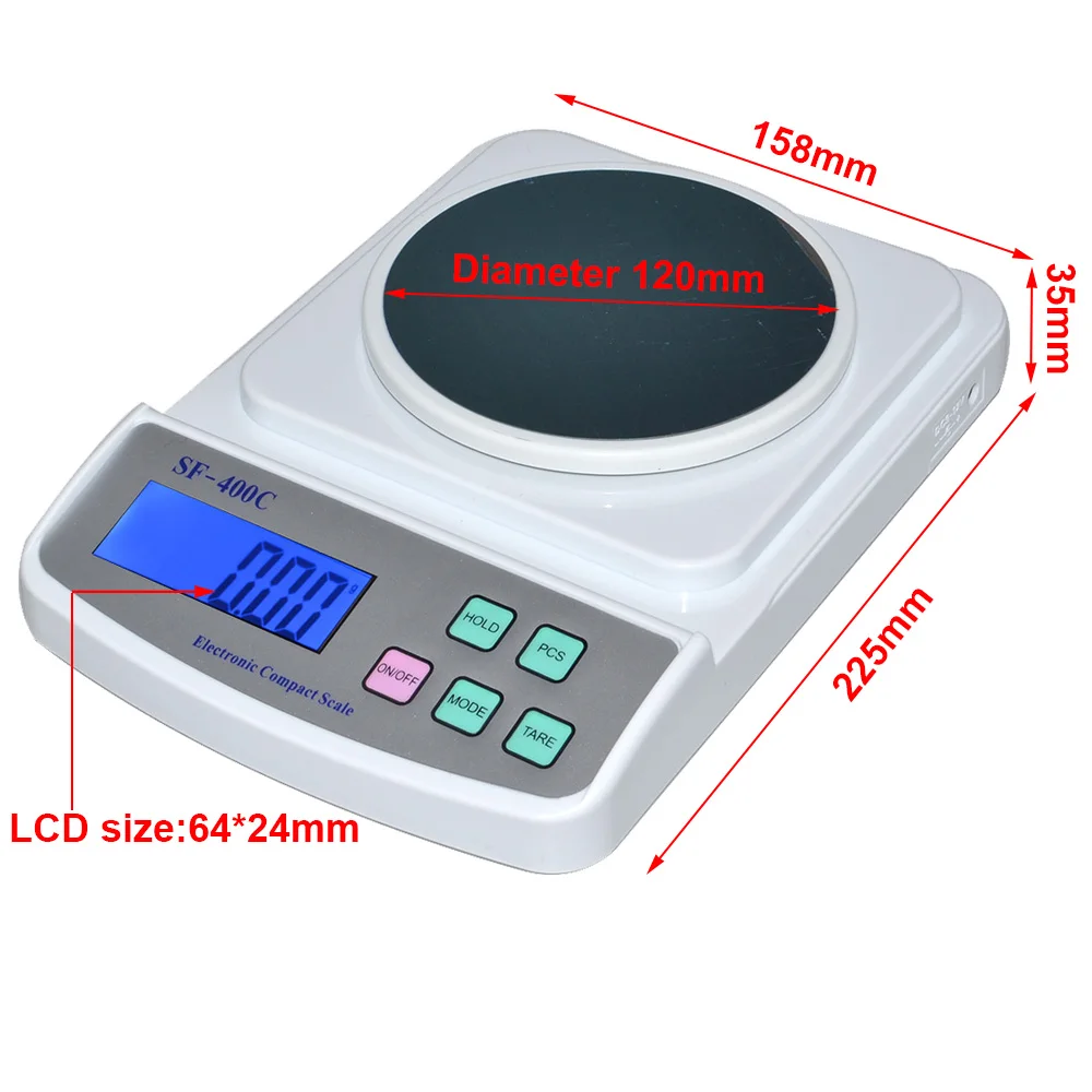 SF-400c Digital Scale 600g High capacity accurate Weighing Scale Kitchen Scale