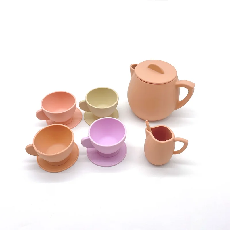 Набор силиконовых игр для чаепития 12 От 3 до 6 лет