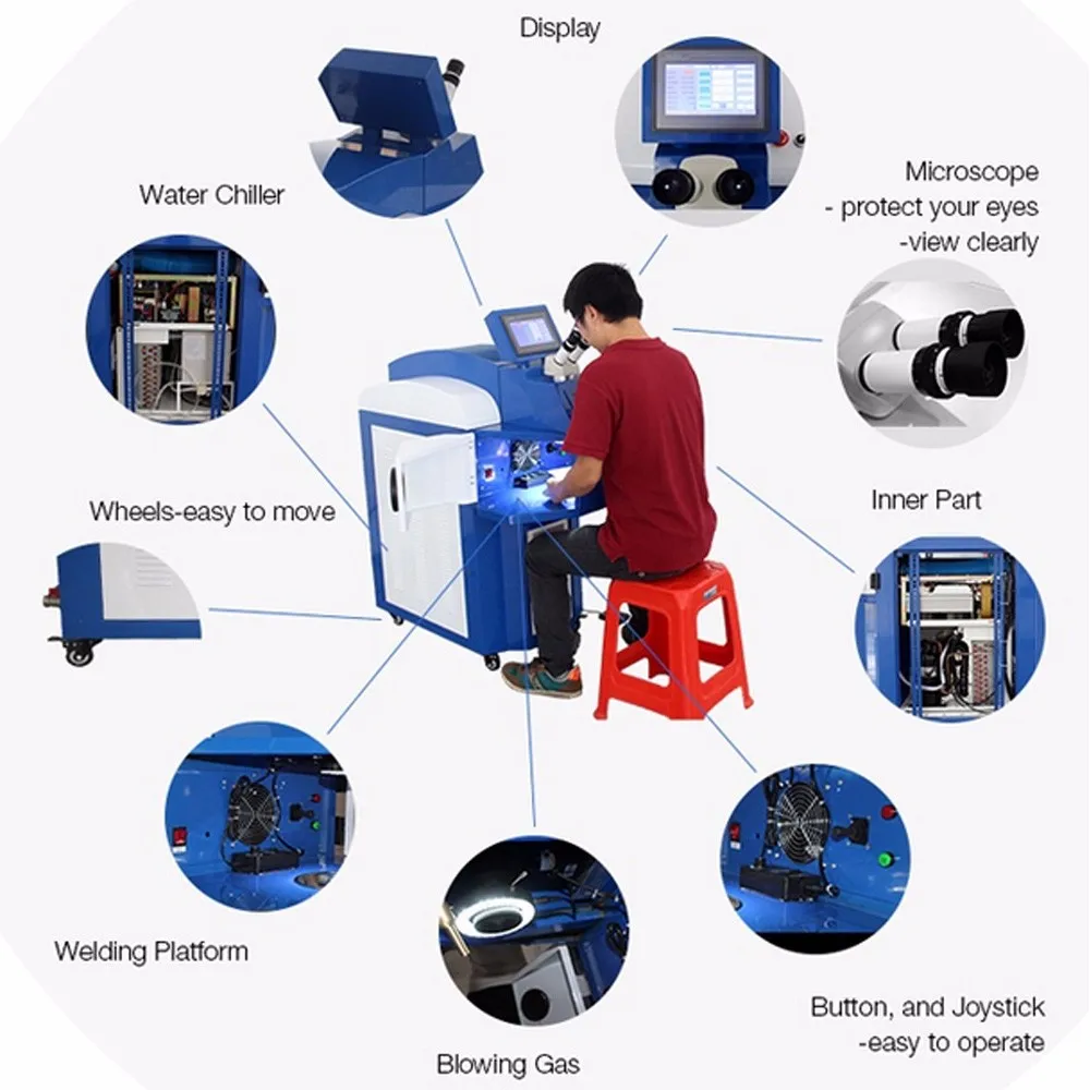 Ring Bangle Laser Soldering Machine Jewelry Laser Wedling Machine
