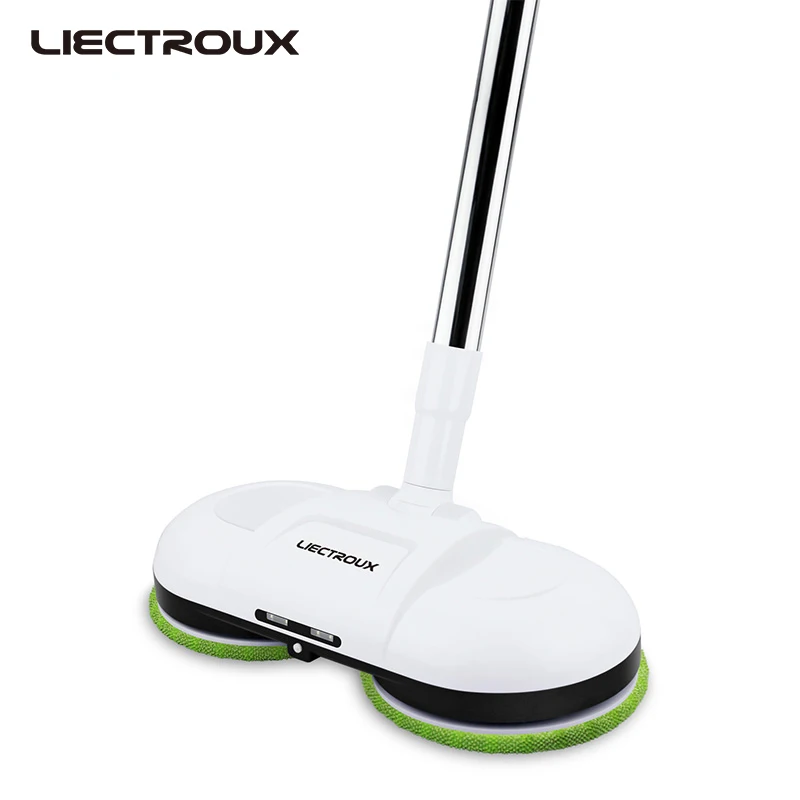 LIECTROUX F528A Handheld Wireless Electric Floor Mop Water Spay Mop home Robot Non-Vacuum Cleaner,Wiper Washer Waxer