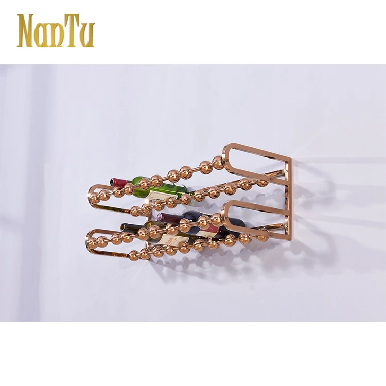 
Commercial Space Saving Wall Mounted Wine Rack 