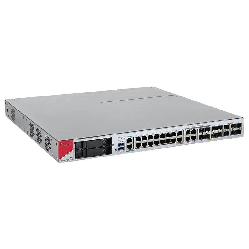 H3C F1000-A-G5 16 Electrical +8 Gigabit + 8 10-Gigabit Optical Multi-Service Enterprise-Level Security Management Firewall