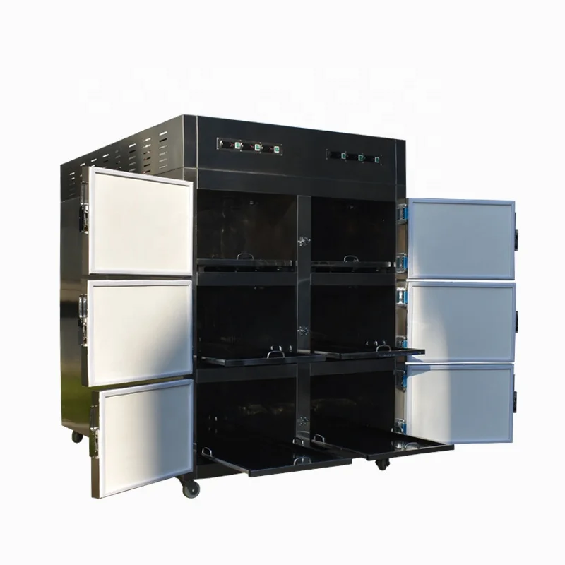 Freezerpalace Factory Price 6 Bodies Mortuary Refrigerator With Imported Compressor Funeral Equipment Supplies