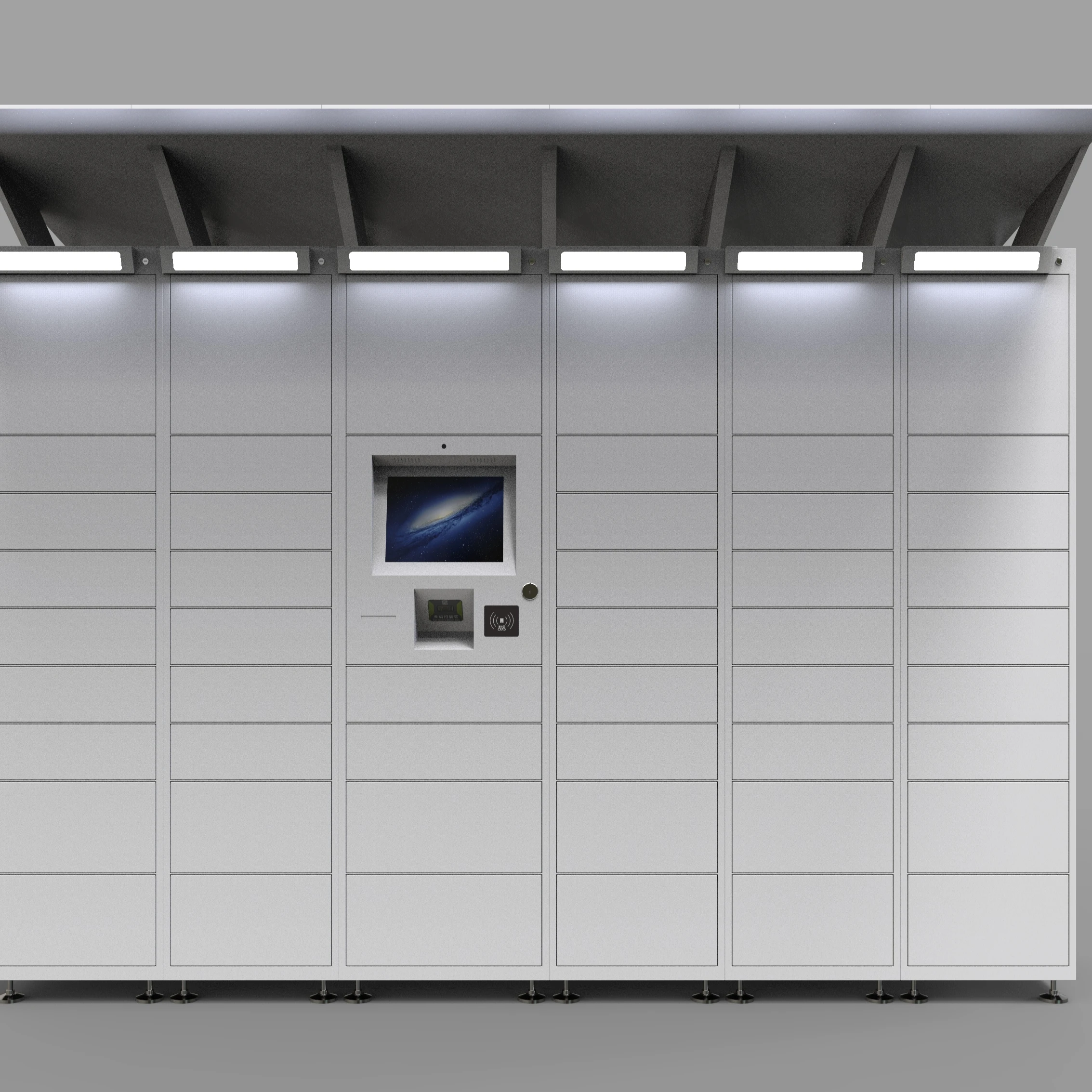 metal locker  Last mile smart parcel delivery locker parcel locker