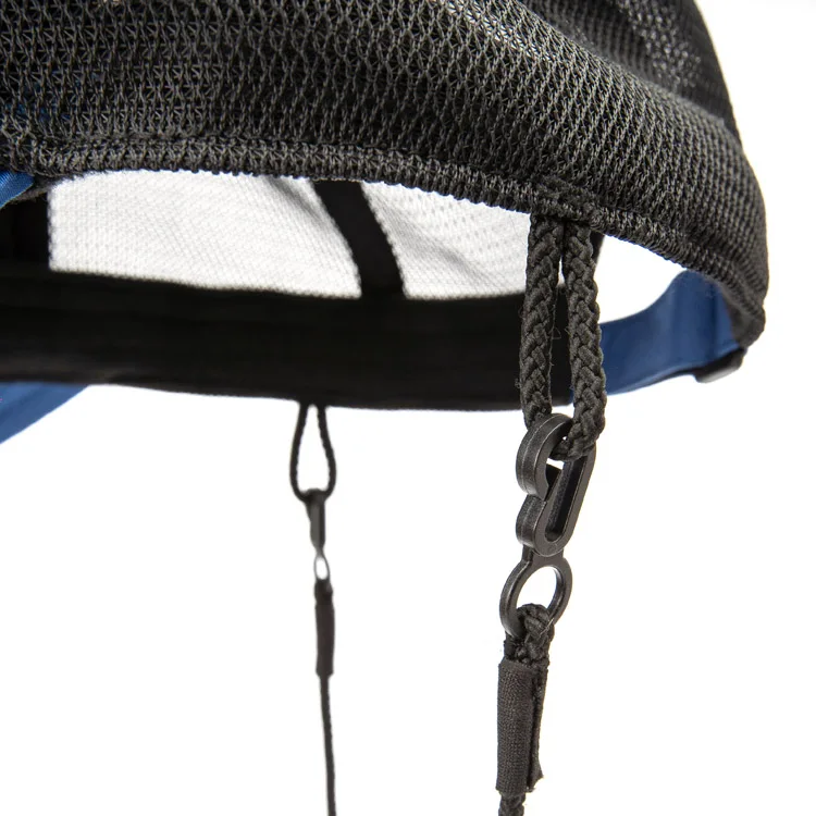 Custom Logo Male Mesh Detachable Chin Strap Waterproof Trucker Hat Caps