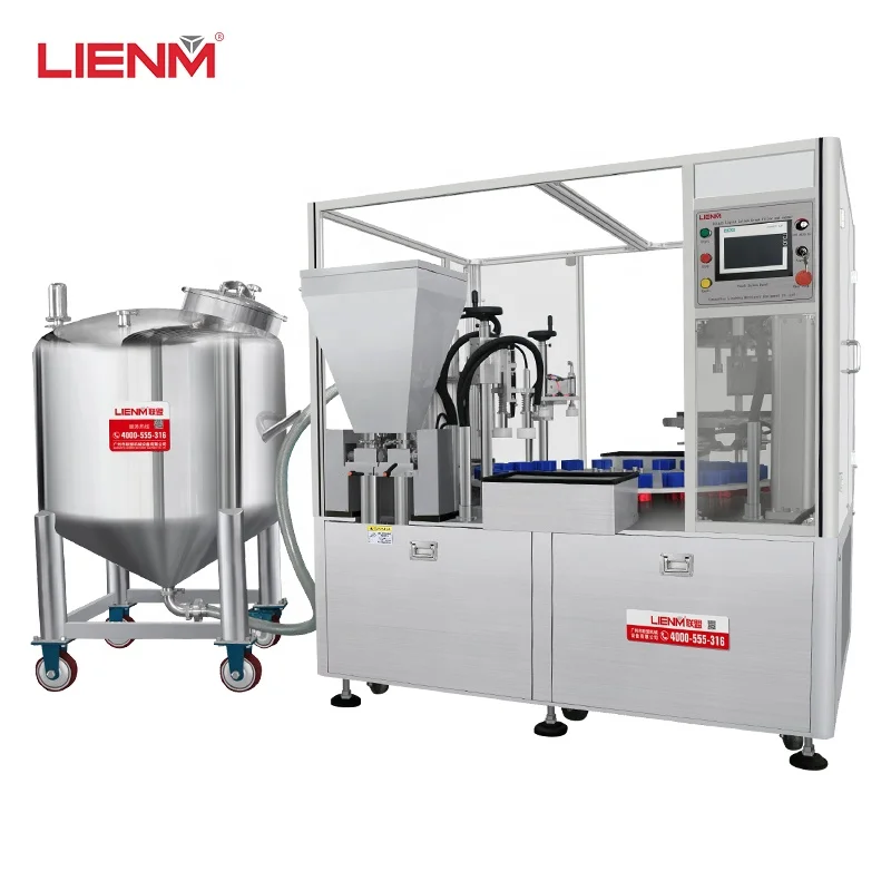 Высококачественная автоматическая машина для розлива бутылок Lienm