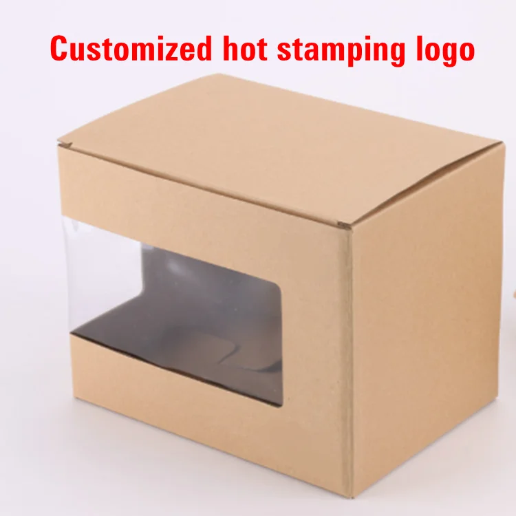 Luxury Custom Biodegradable Chocolates Bottle Wallet Scarf Transparent Window Kraft Paper Packaging Boxes