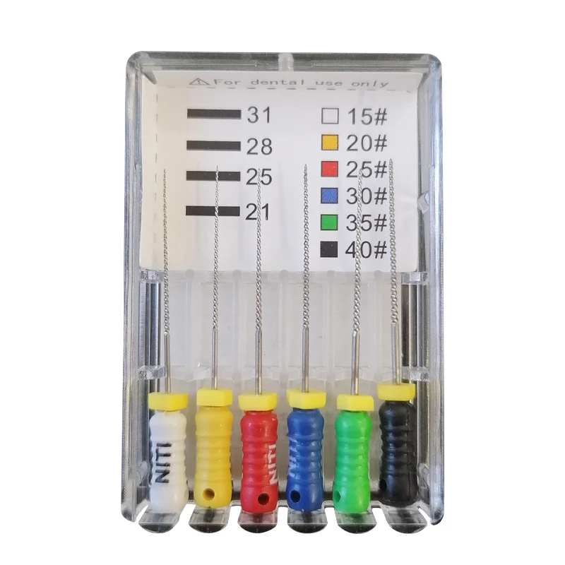 China Manufacturer endo K hand use files stainless steel root canal k files