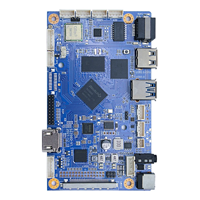 Материнская плата RK3566 для Android Linux печатная детали коммерческого дисплея производственная линия встроенная система управления