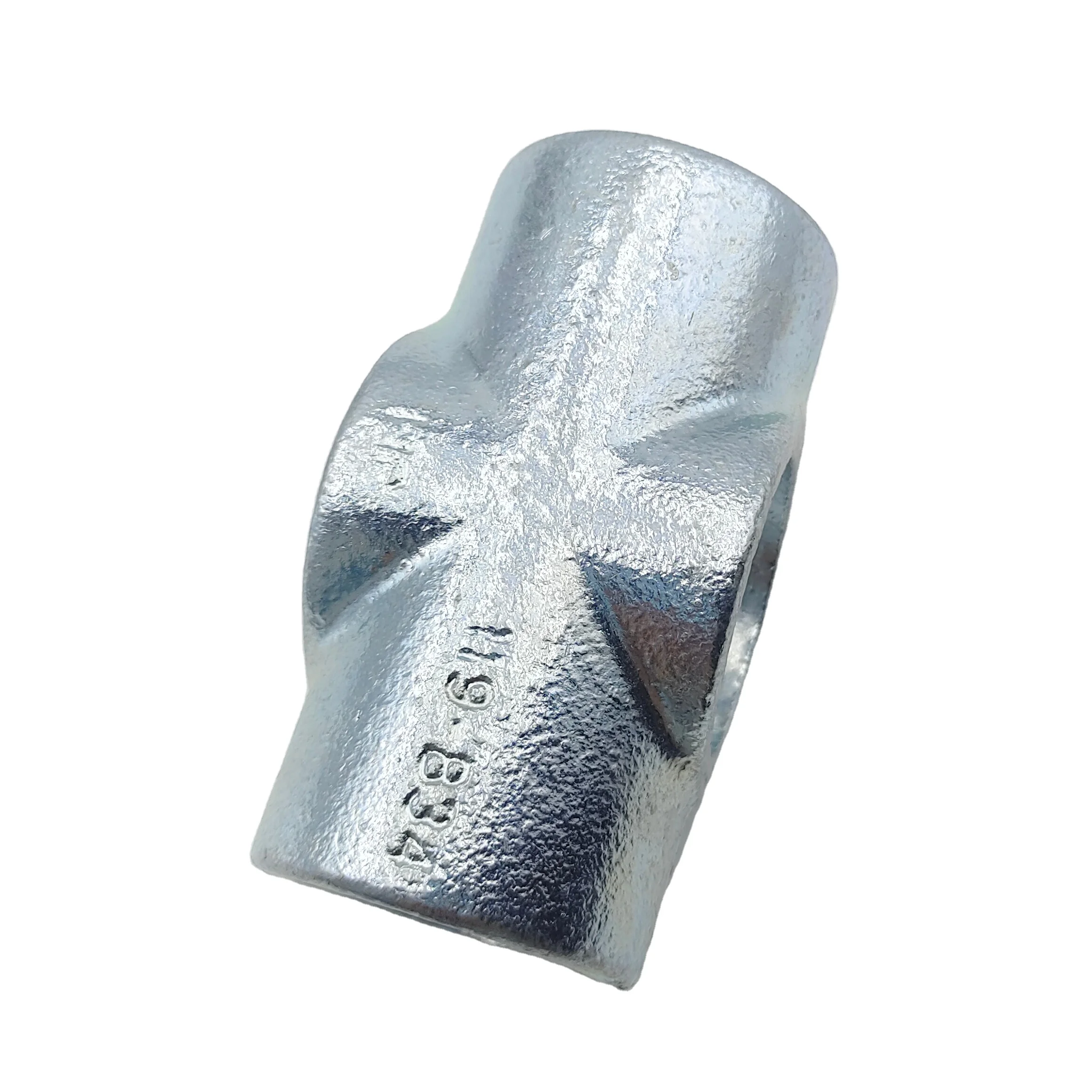 A119 C 42.4mm Galvanised Pipe Handrail Connectors Sleeve Joint Structure Pipe key Clamps