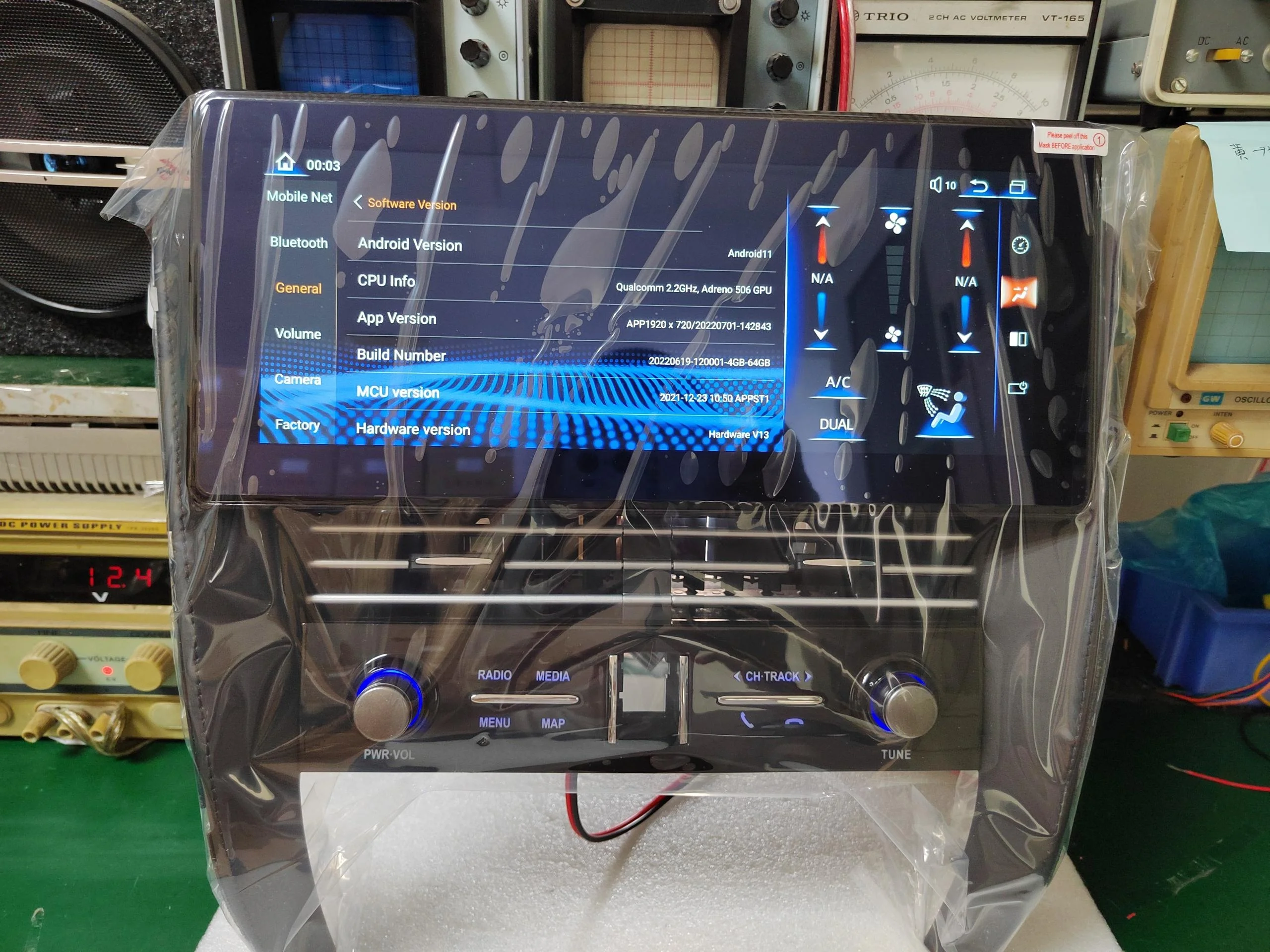 UPSZTEC 12 3 дюймовый синий луч большой сенсорный экран система Android Специальный DVD GPS автомобильный видеоплеер для Toyota Alphard 30 Vellfire