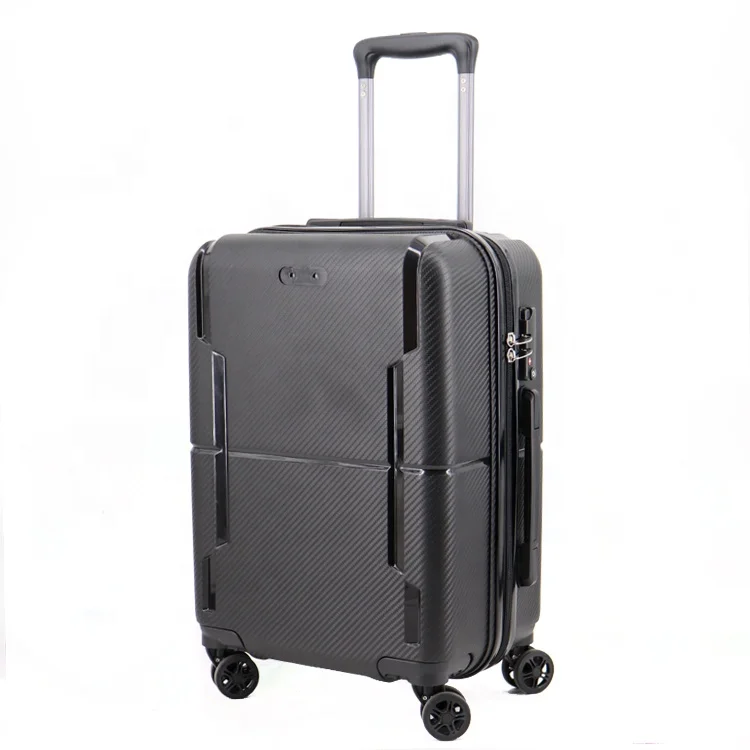 
PP aluminum trolley travel bags Luggage set suitcase on wheels 20 inch trolley Luggage suitcase sets 