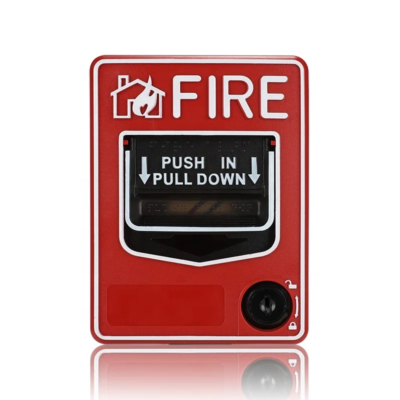 CE Certified Manual Fire Alarm Emergency Push Button