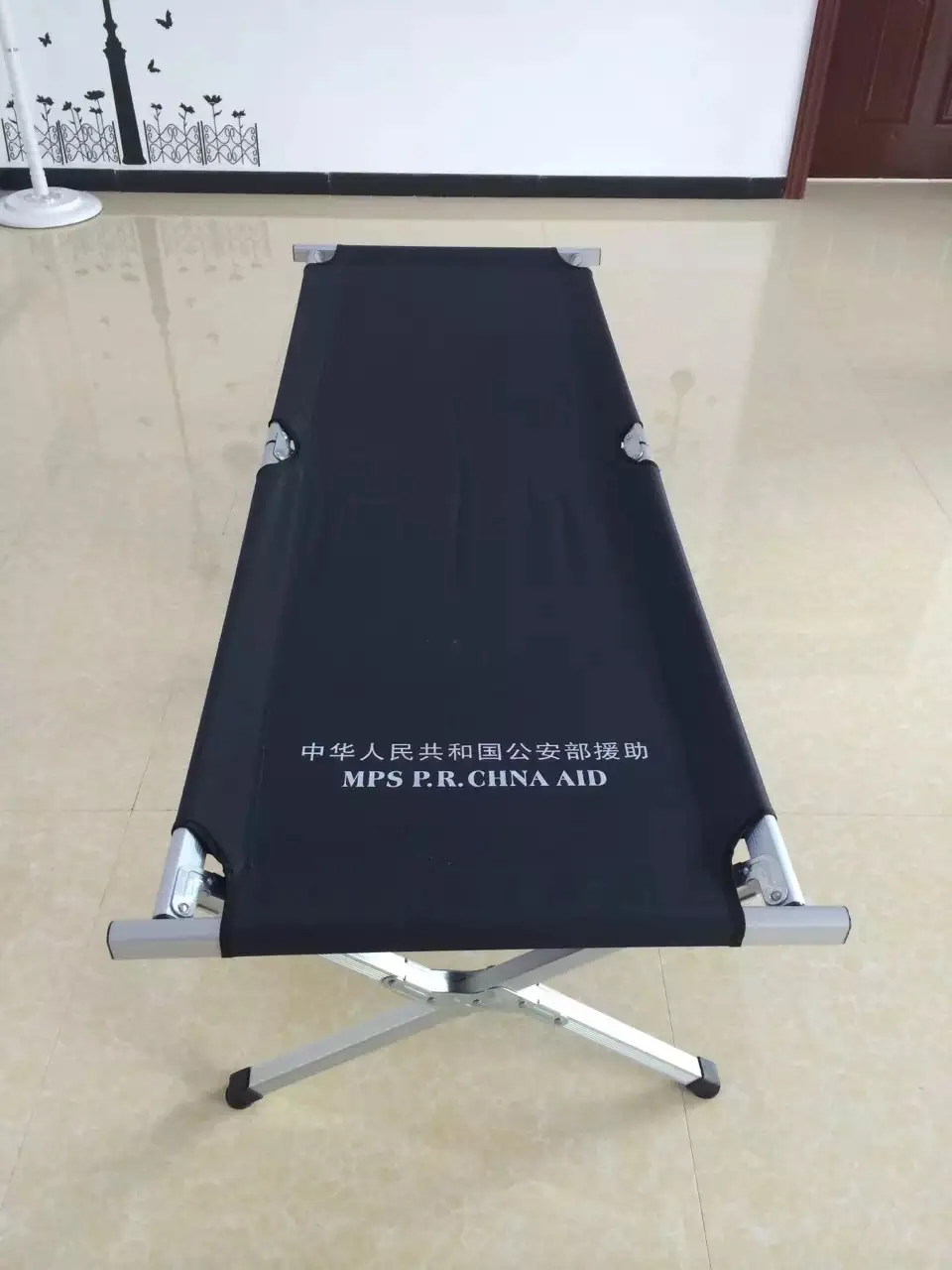 Convenient Easy Move Stainless Steel Outdoor Camping Tent Portable Folding Cot Bed