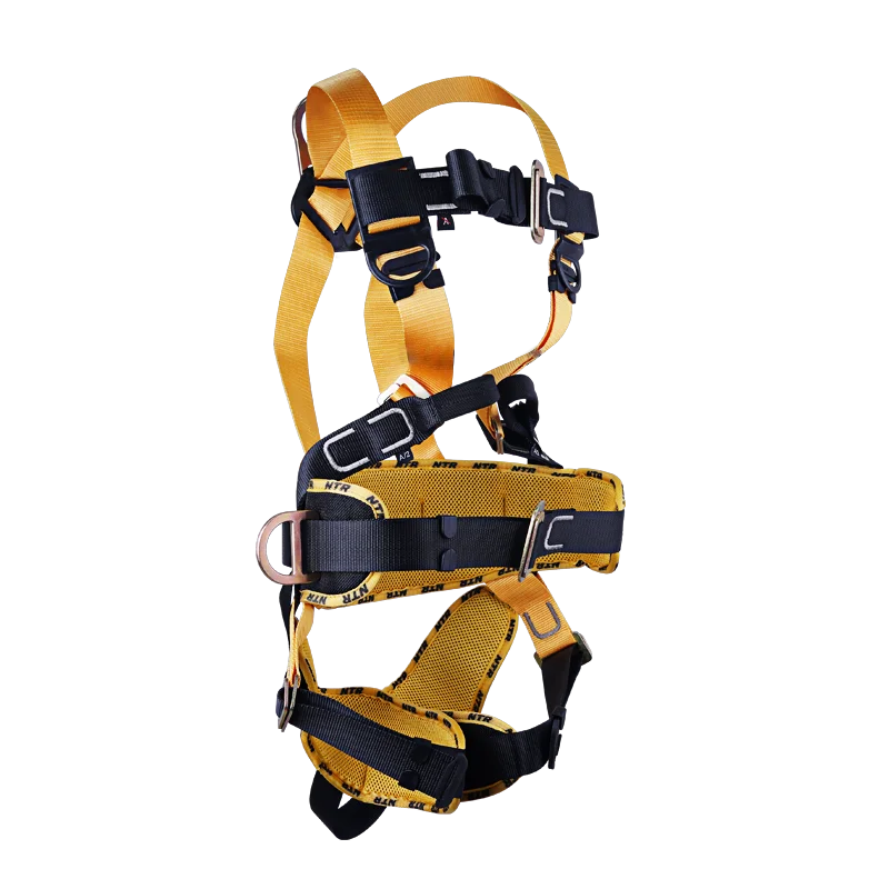 Full Body Standard Construction Safety Harness Fall Protection Universal Harnesses for Working Roofing Climbing