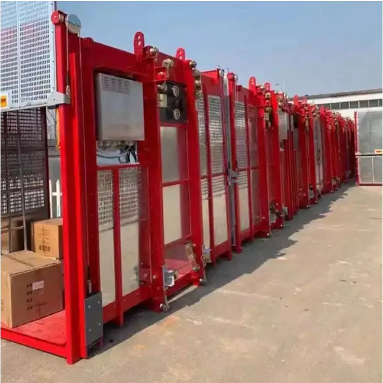 China Factory Price Construction Site Material Hoist Lifts For Building Series SC200 Construction Hoist