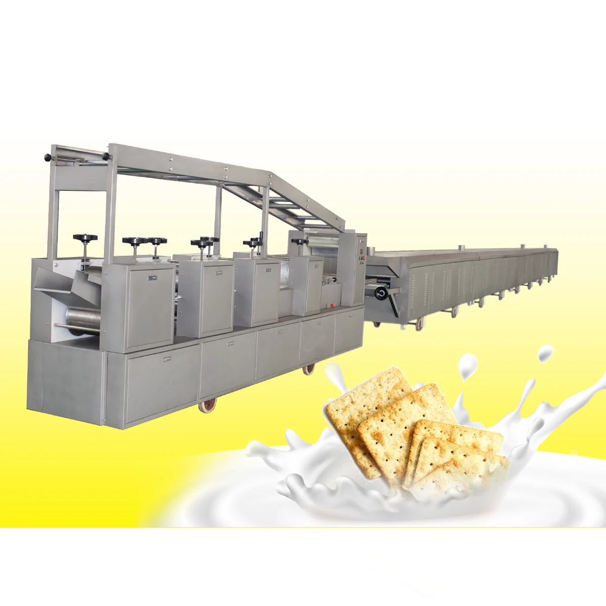 Biscuit Making Production Line Electric Mini Cookie Maker Machines