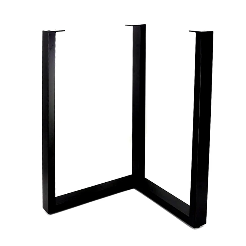 Modern Industrial Furniture Bench Steel Frame Coffee Dining Table Base Feet Metal Iron Office Desk Bench Leg Chairs Table Legs