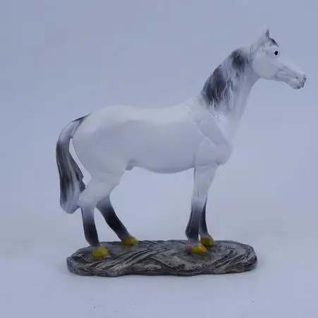 Customized Resin Golden Horse Figurine Statue Resin Cafts For Fengshui Home Decor
