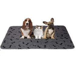 YK 2022 custom Washable reusable dog puppy urine mat diaper pet pee pads for puppy dogs cats