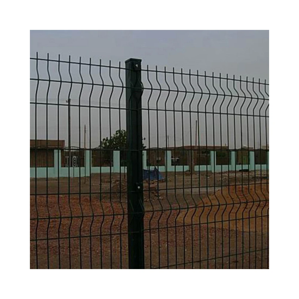 Pvc-coated welded 3d curved wire mesh garden fence Wire Mesh