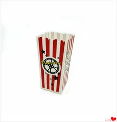 1L 35OZ  thick square plastic popcorn buckets