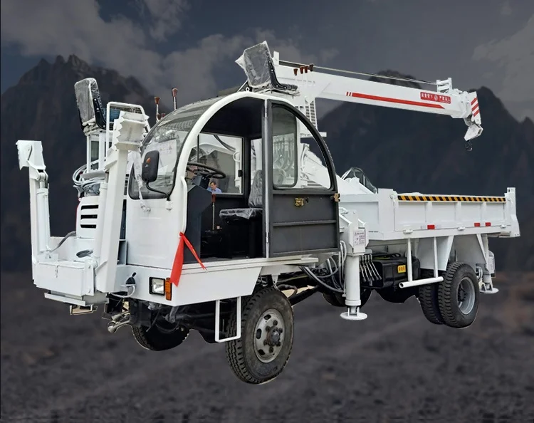 China factory direct sell Truck mounted excavator with Crane for farm